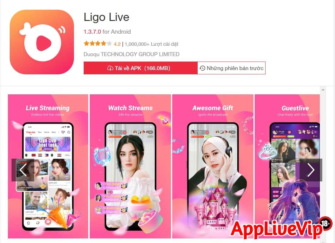 App Ligo Live